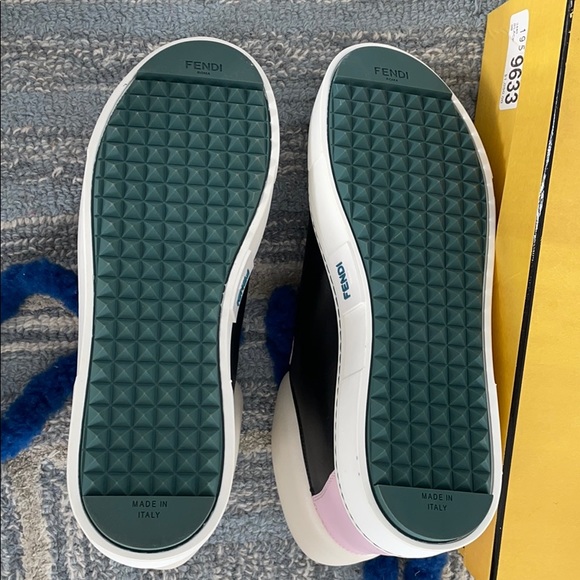Fendi (authentic) hightop tennis shoes - Picture 2 of 4